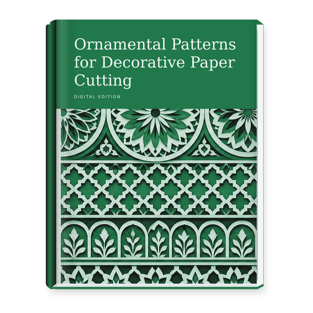 Ornamental Patterns for Decorative Paper Cutting ebook cover